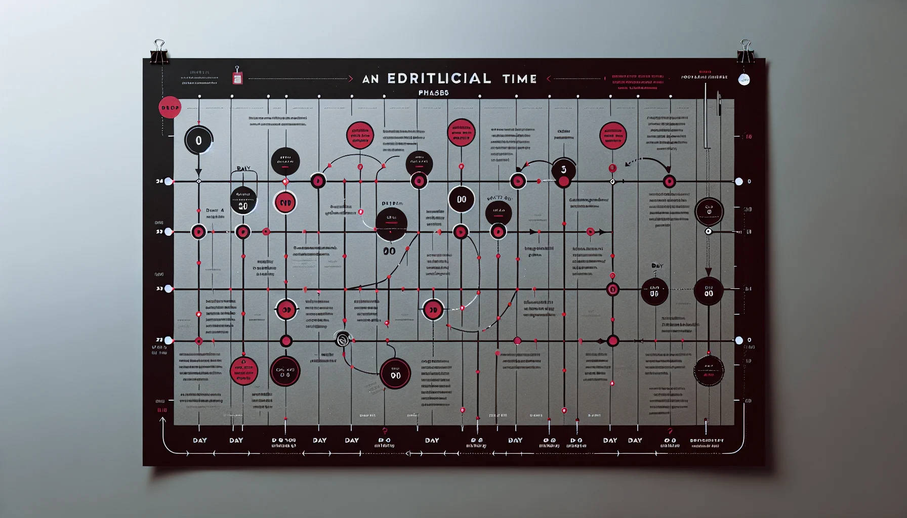 Editorial timeline visualization showing franchise opening phases from Day 0 to Day 90