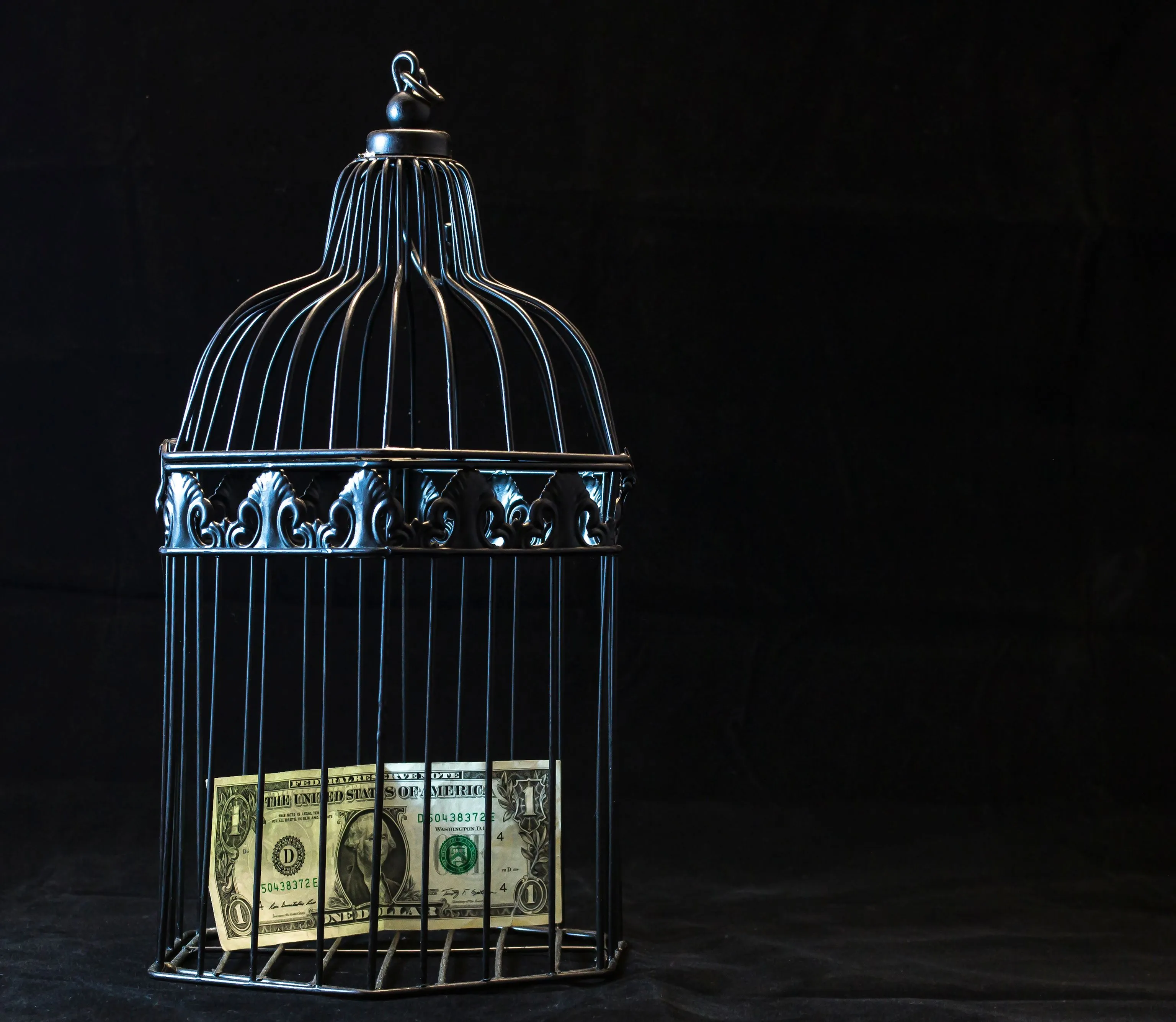 Locked vault representing SBA restrictions on passive investor equity contributions