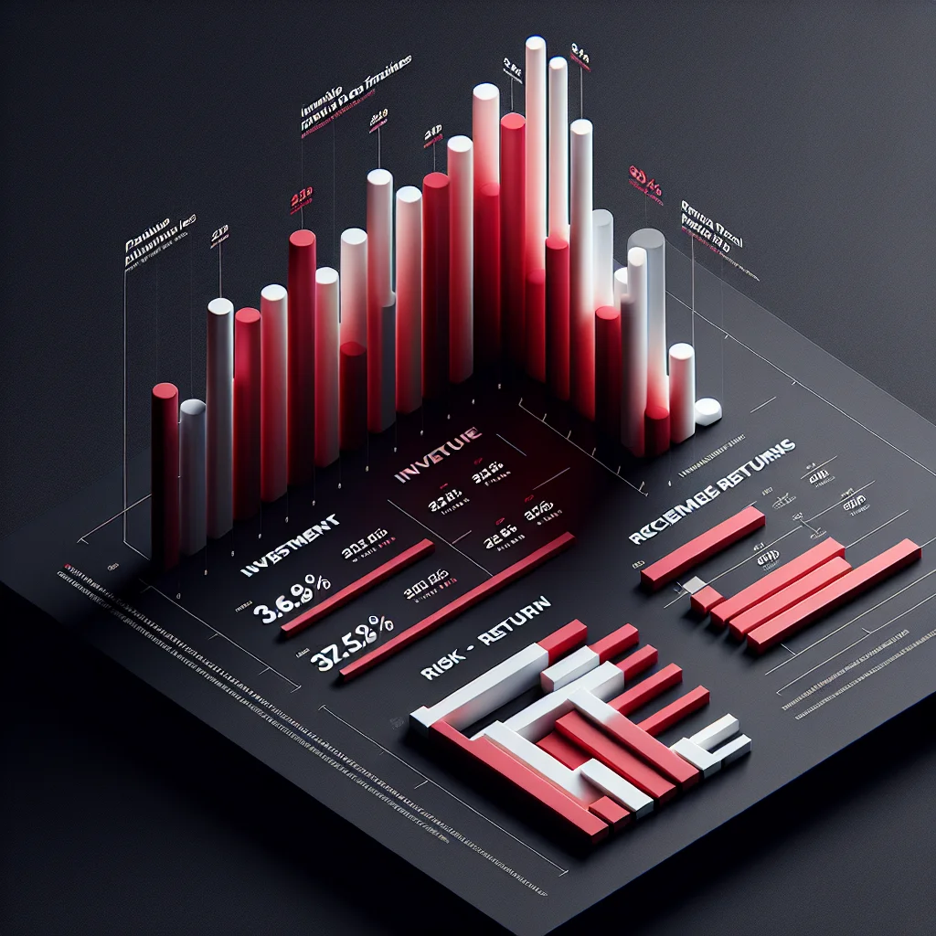 Bar chart comparing franchise investment levels and risk-return profiles