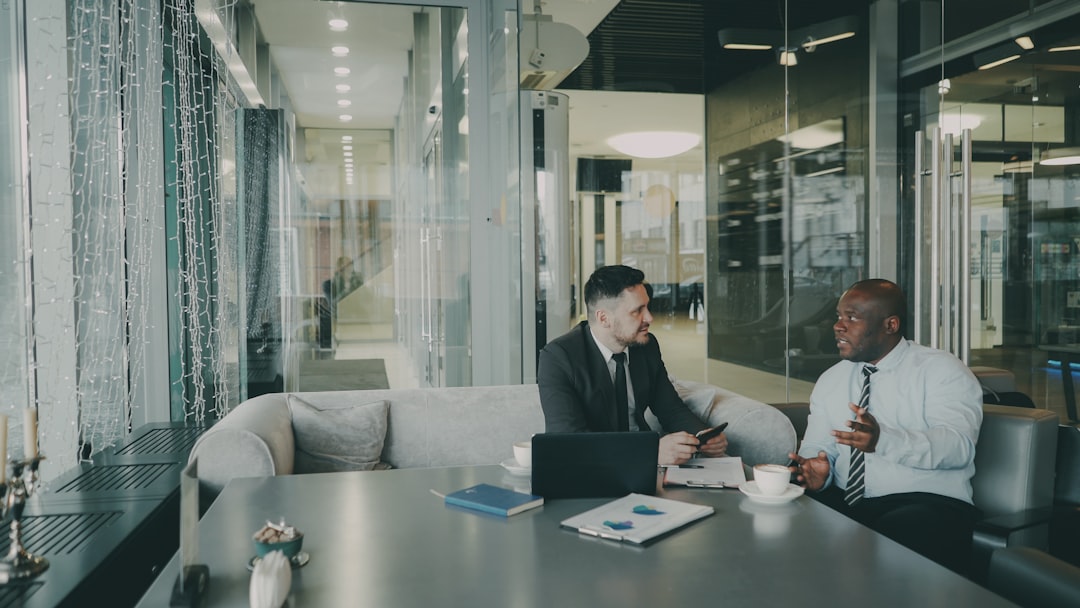 Business meeting with a lender