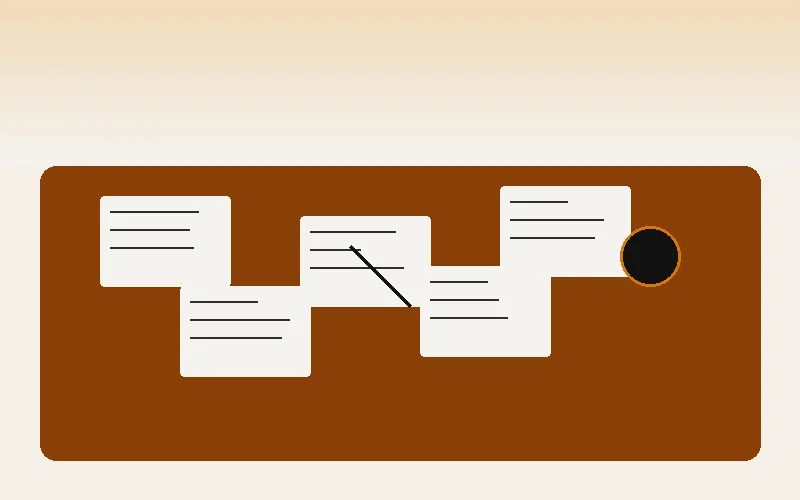 Financial documents and calculator representing SBA 7(a) loan analysis for franchise financing
